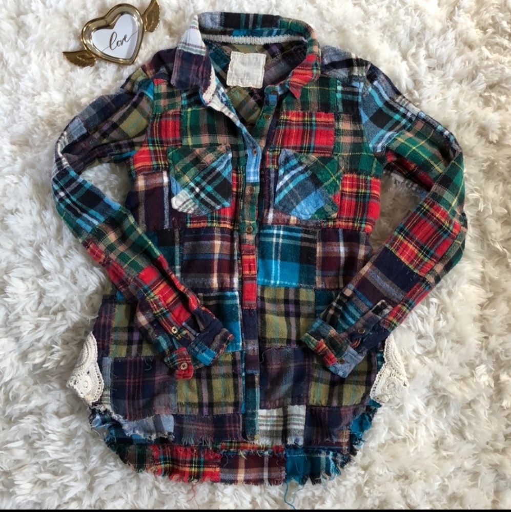 Free people rare flannel
